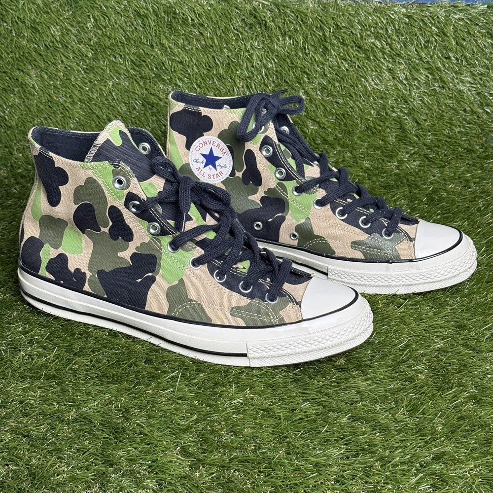 Converse Chuck Taylor All Star 70 High Camo Archival Mens 11 Womens 13 163407C